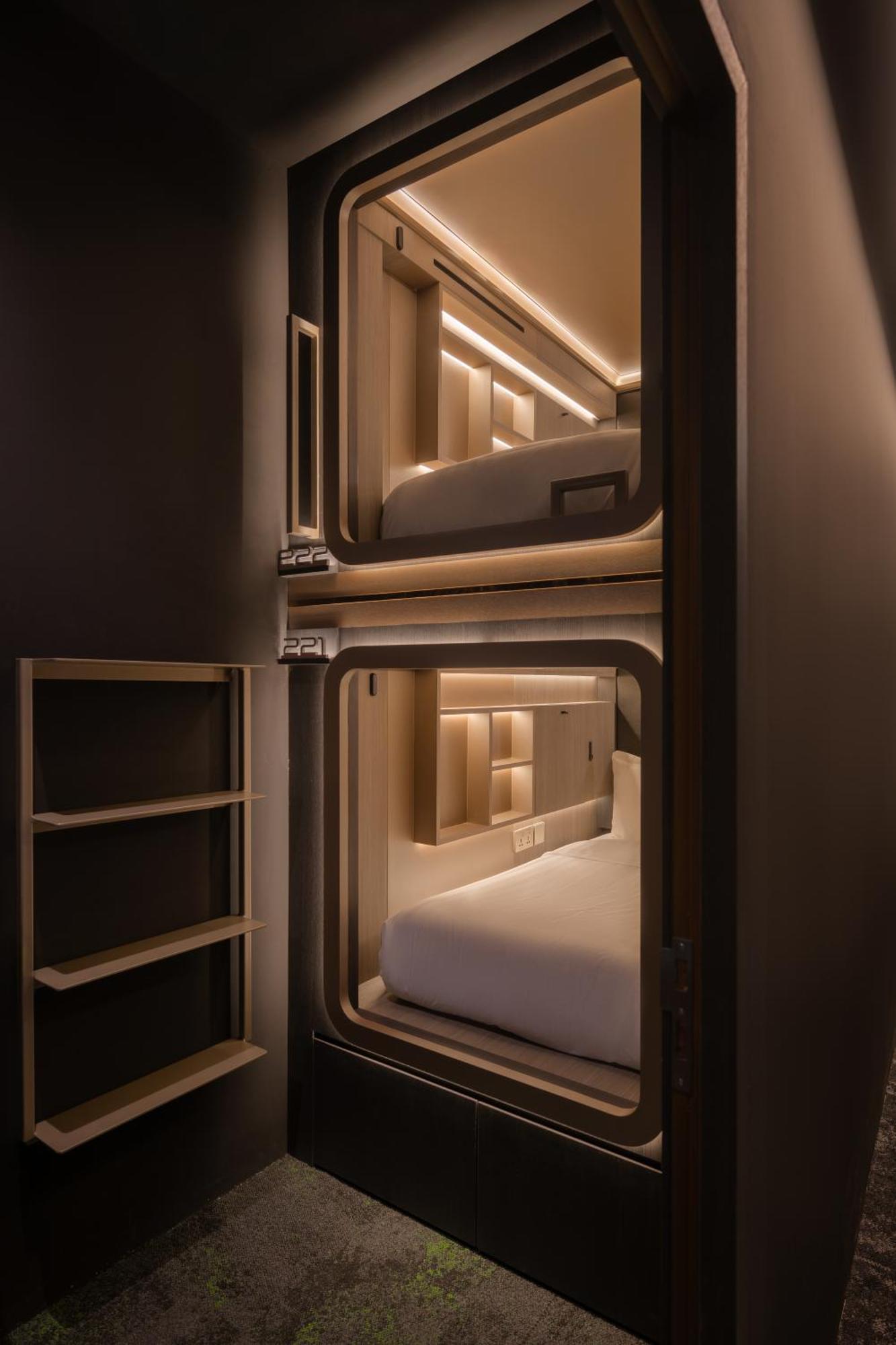 Cube Social Boutique Capsule Hotel At Boat Quay Singapur Zewnętrze zdjęcie